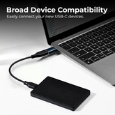 USB-C to USB 3.0 OTG Adapter — Fast Data & HDD Access